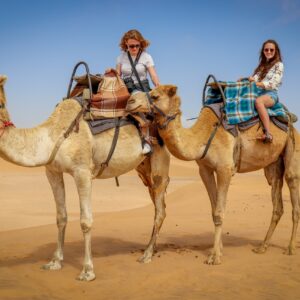 camel ride experience in agadir