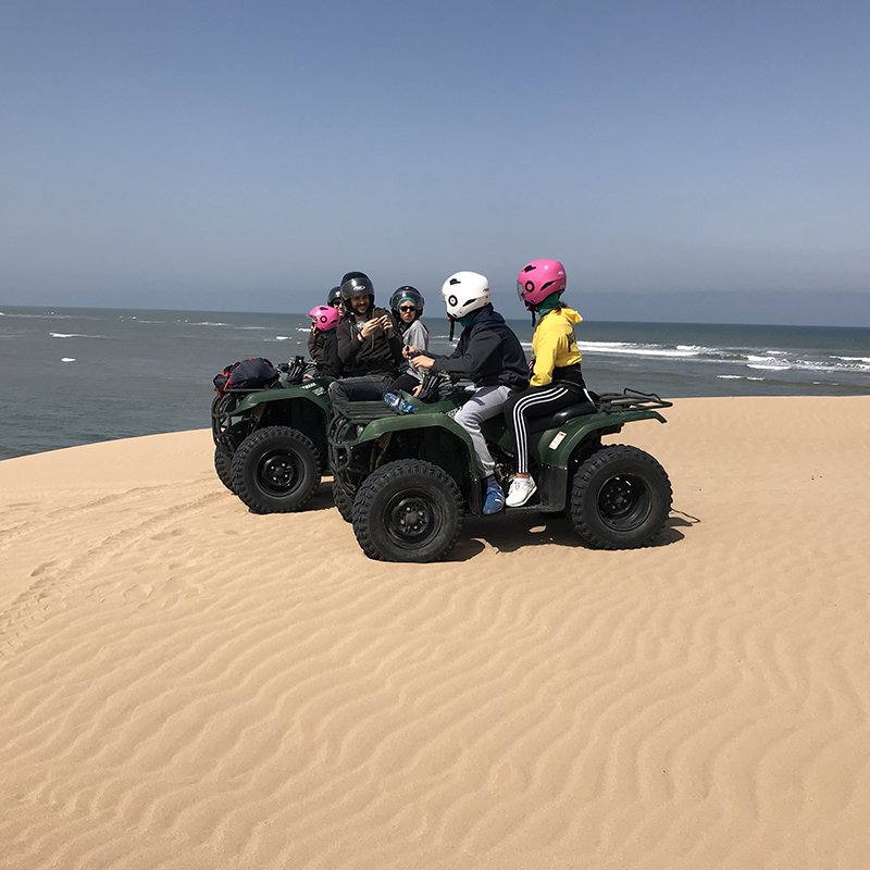 quad tour in taghazoute